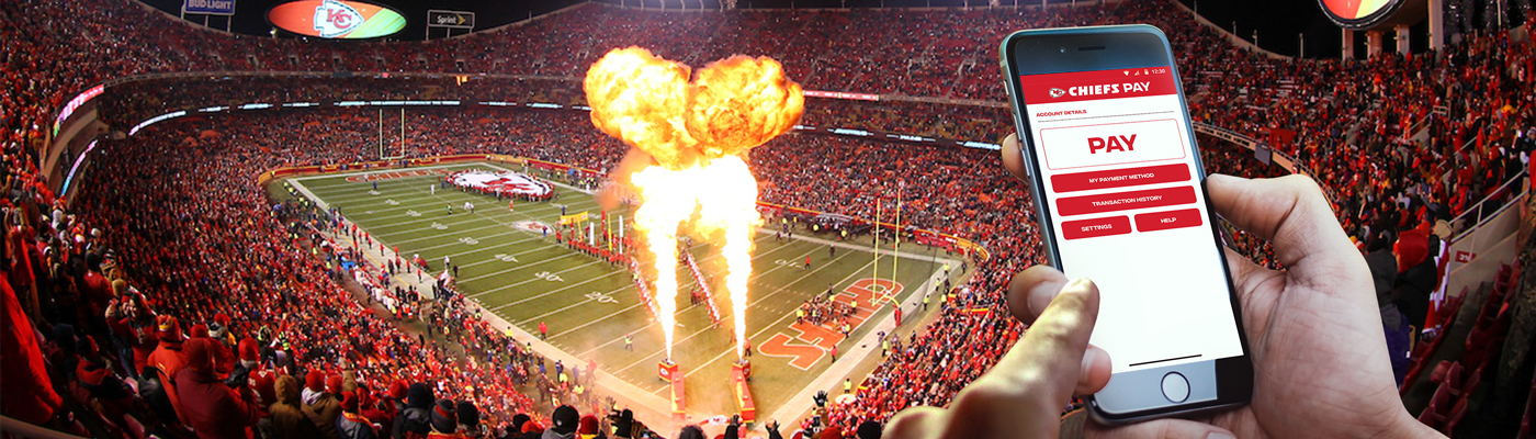 Kansas City Chiefs Partner Using New Contactless Payment Tool At Arrowhead  Stadium